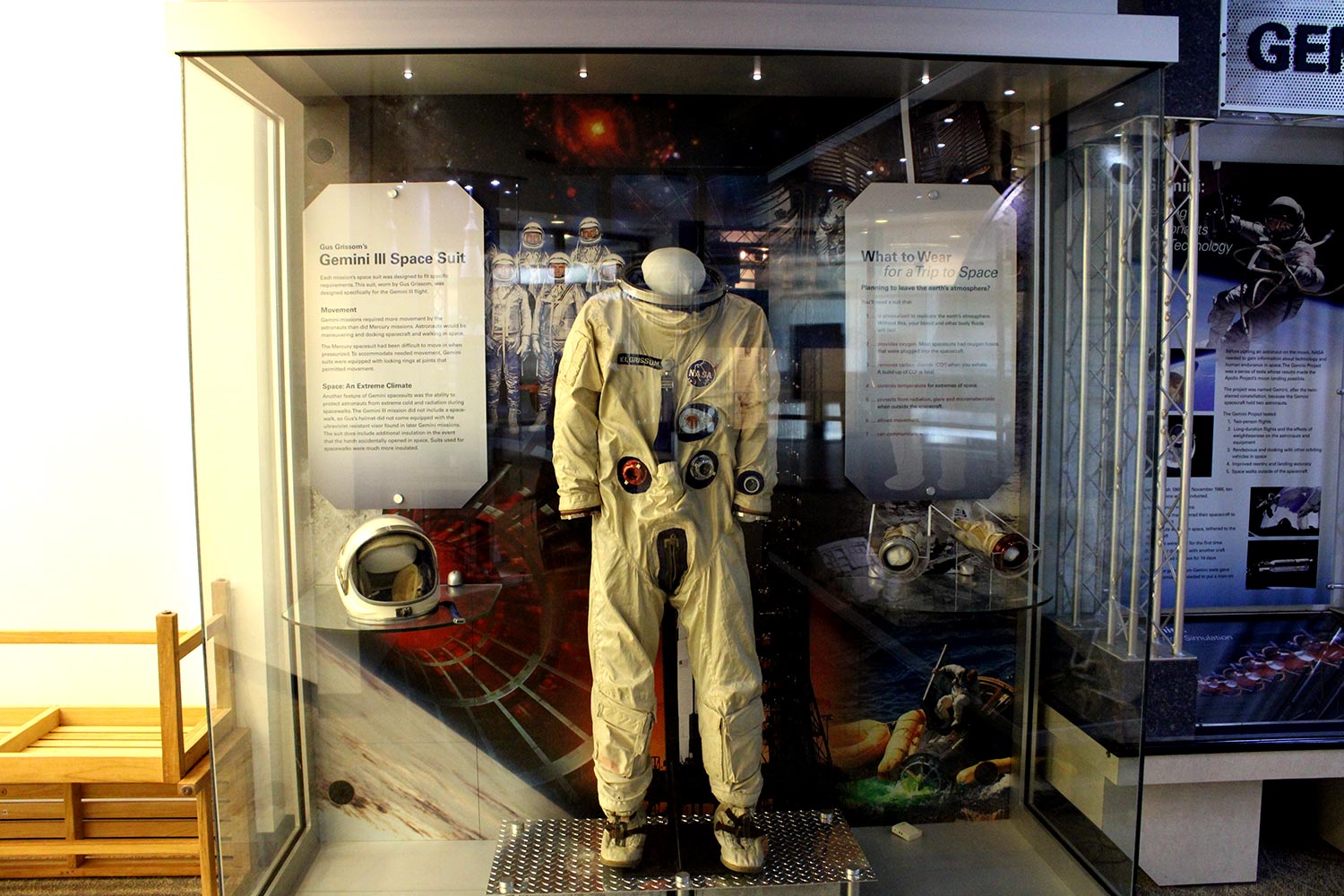 Gus Grissom Memorial at Spring Mill State Park