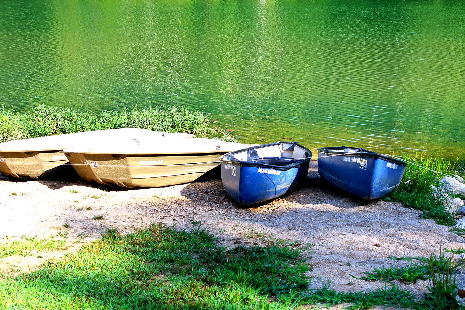 Spring Mill Lake boat rentals at Spring Mill State Park