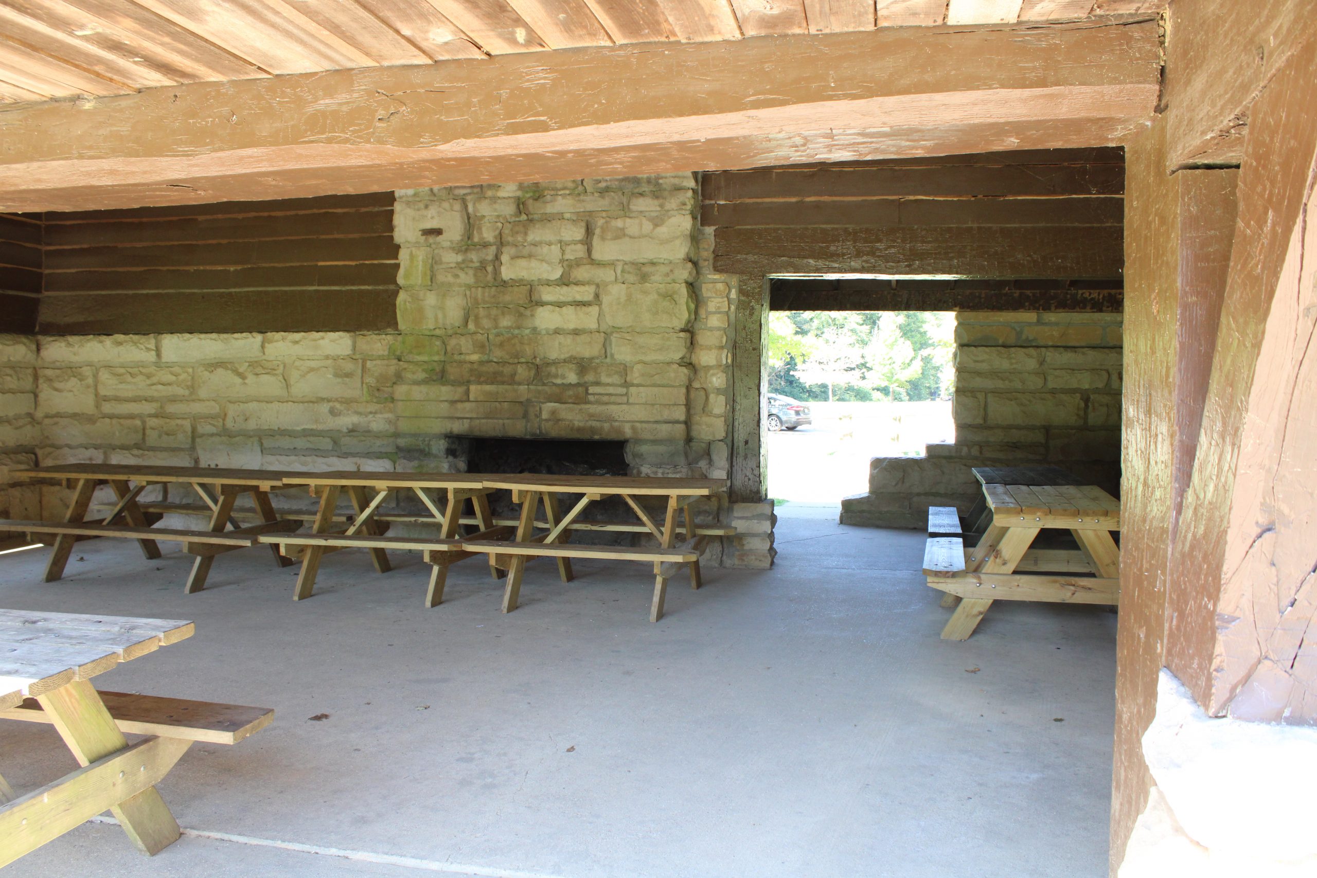 Sycamore Shelter at Spring Mill State Park