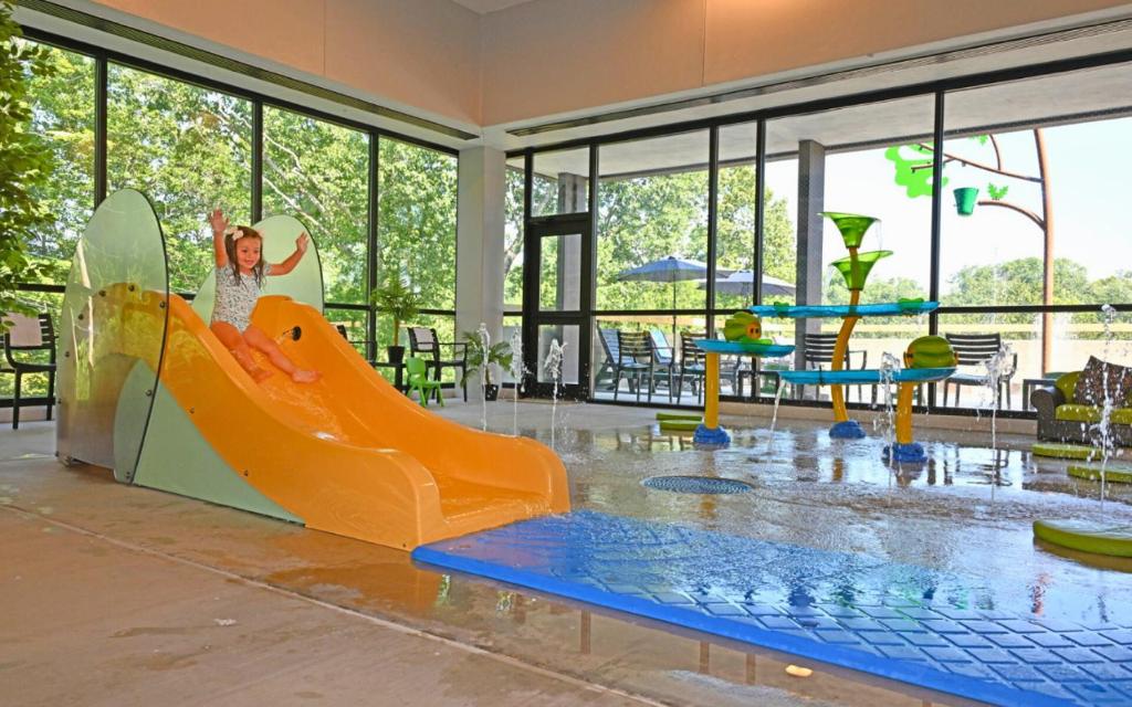 Spring Mill Inn At Spring Mill State Park 11 Spring Mill Inn splash pad