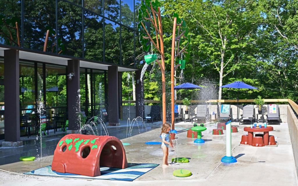 Spring Mill Inn At Spring Mill State Park 12 Spring Mill Inn splash pad