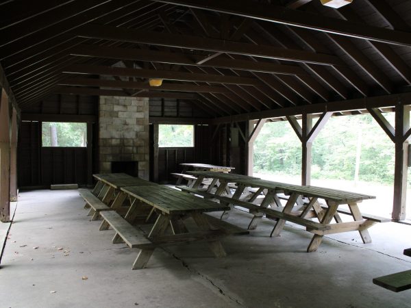 Donaldson Shelter at Spring Mill State Park
