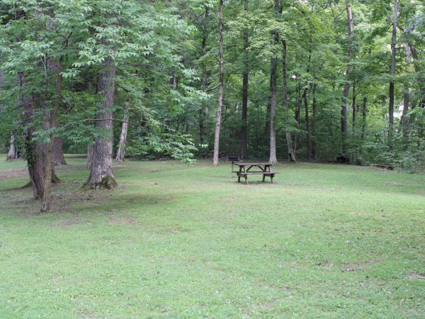 Picnic Area at Spring Mill State Park
