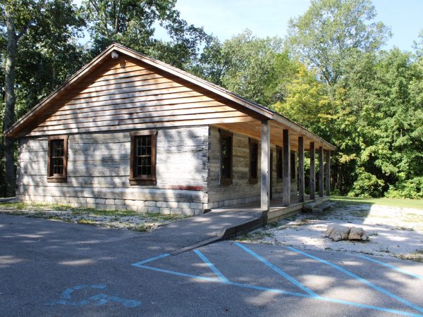 Red Cross Cabin Recreation Building at Spring Mill State Park